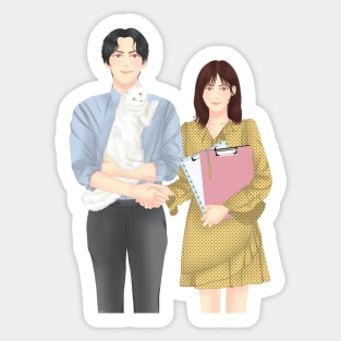 Because This Is My First Life Sticker